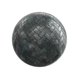 Dark shiny pavement 1